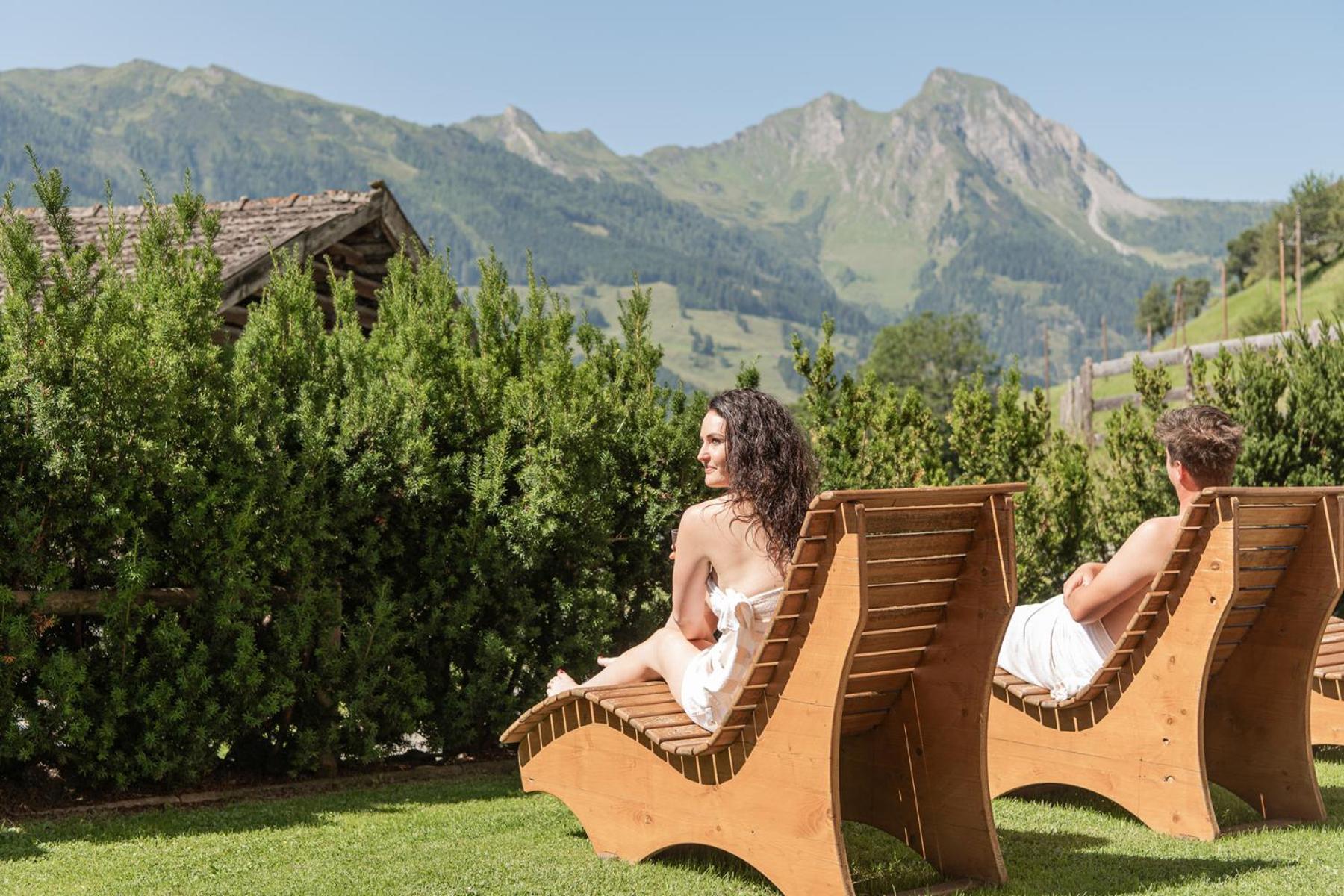 Berghotel Hauserbauer Dorfgastein Bagian luar foto